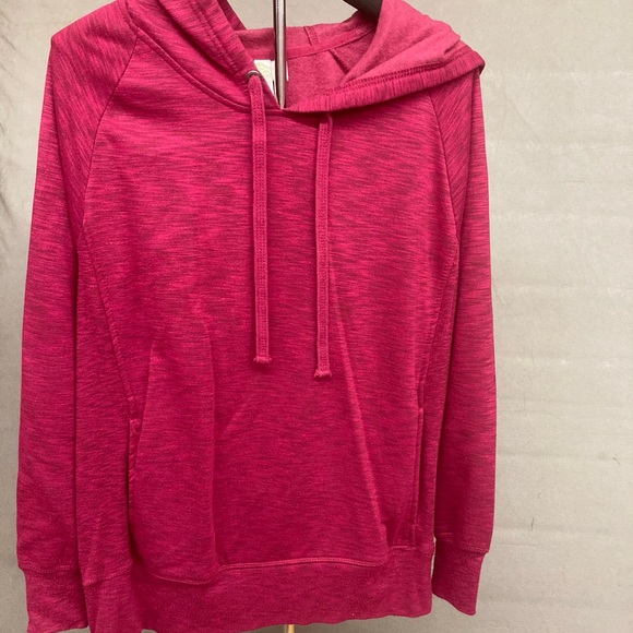 GreenTea Women's Fuchsia Hoodie Sweater Large - Picture 1 of 4